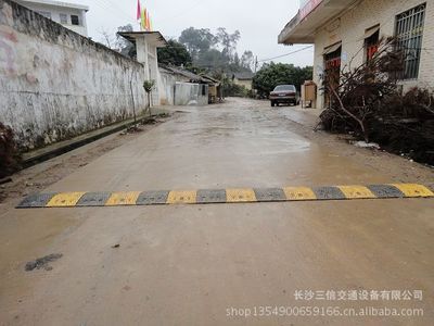 專業(yè)道路減速設(shè)備——長沙三信交通設(shè)備鑄鋼減速帶及不銹鋼菱形減速帶詳解